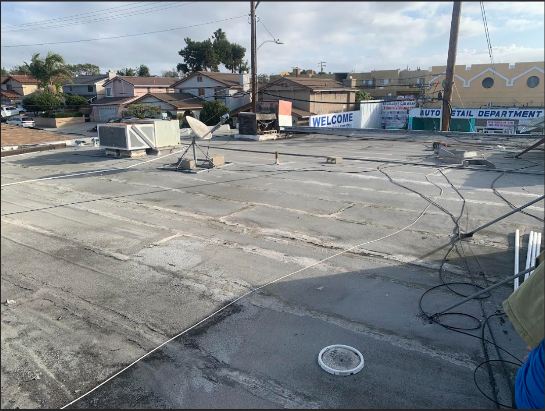 Multi-Tenant Retail Strip Roofing